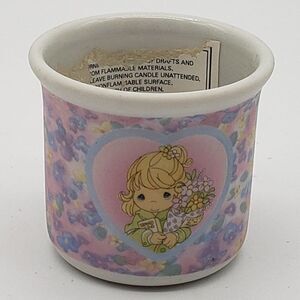 Precious Moments It's Time To Bless Your Day Vintage 2001 Ceramic Candle Holder